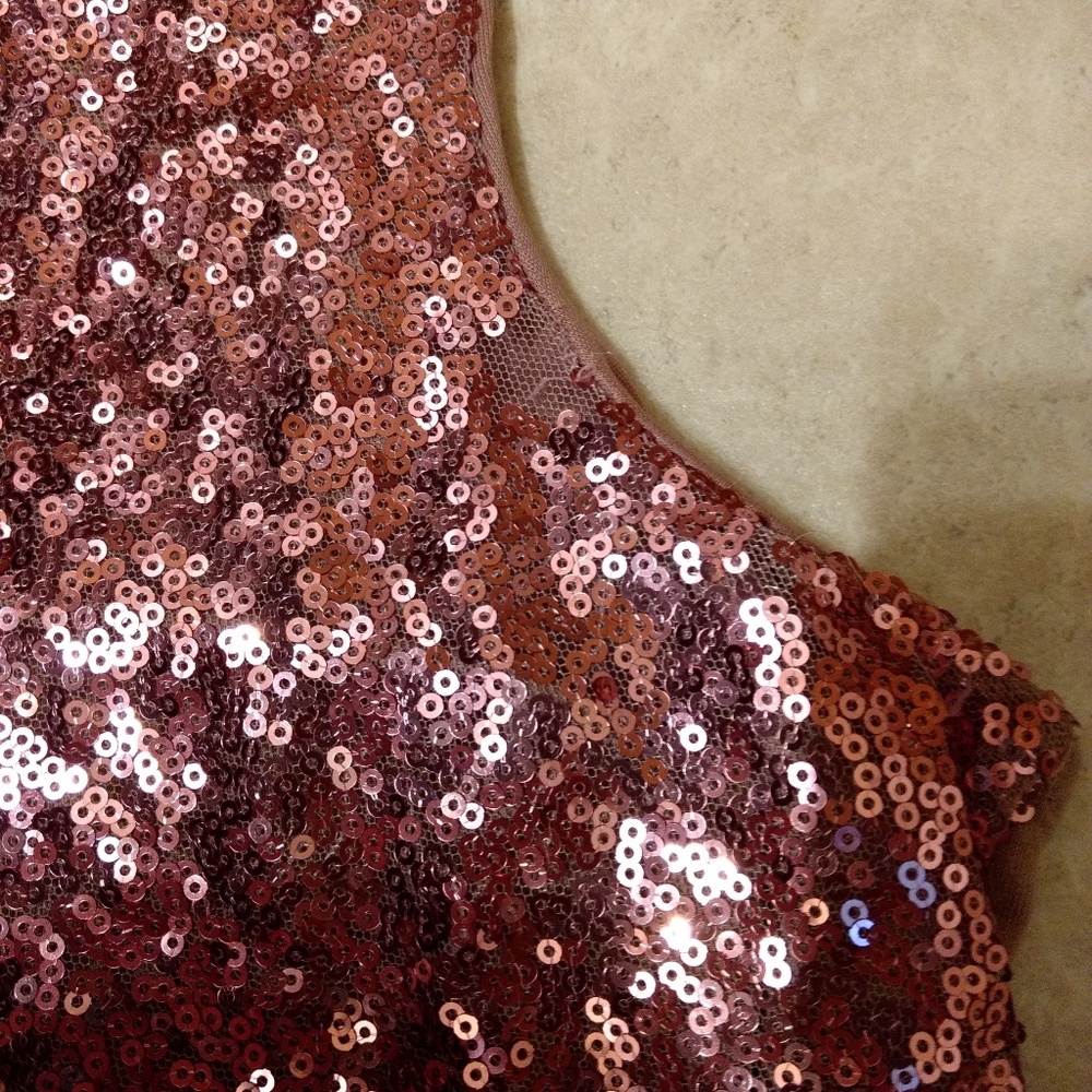 Pink Sequined Top - Picture 4 of 4